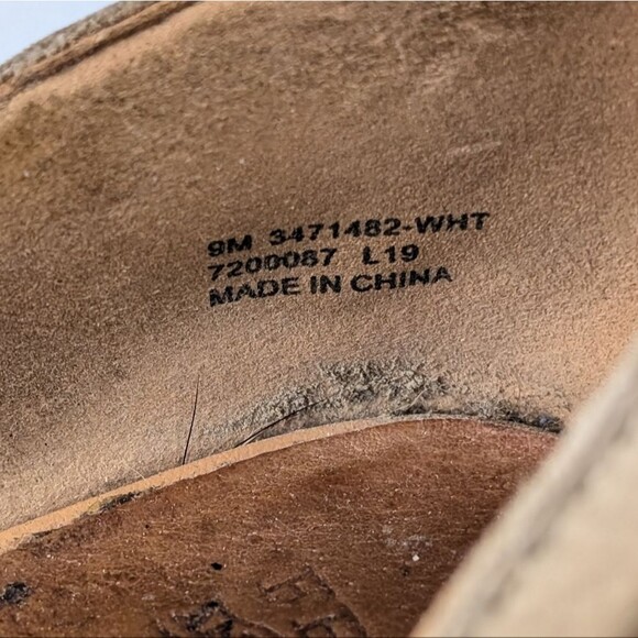 Frye & Co. Cream Leather Pointed Toe Flats – Women’s 9M - Picture 6 of 7